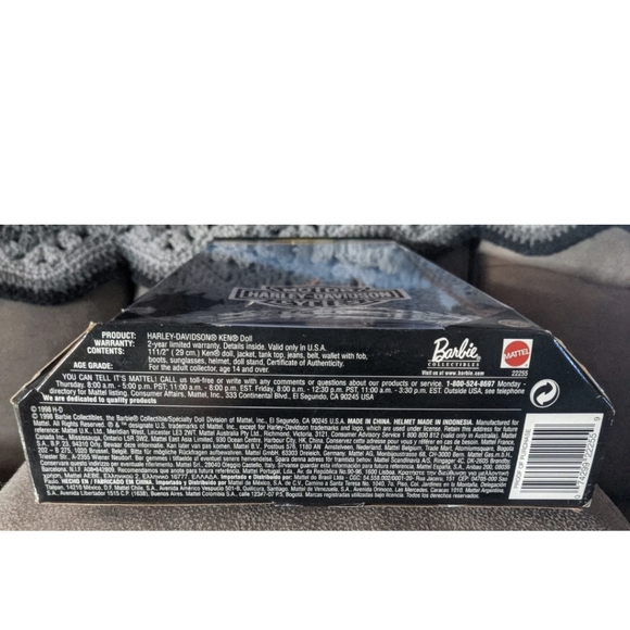 Barbie & Ken Harley Davidson Collector Limited Edition Doll Set 1998 New in Box. - Picture 8 of 15